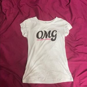 “OMG no one cares” shirt